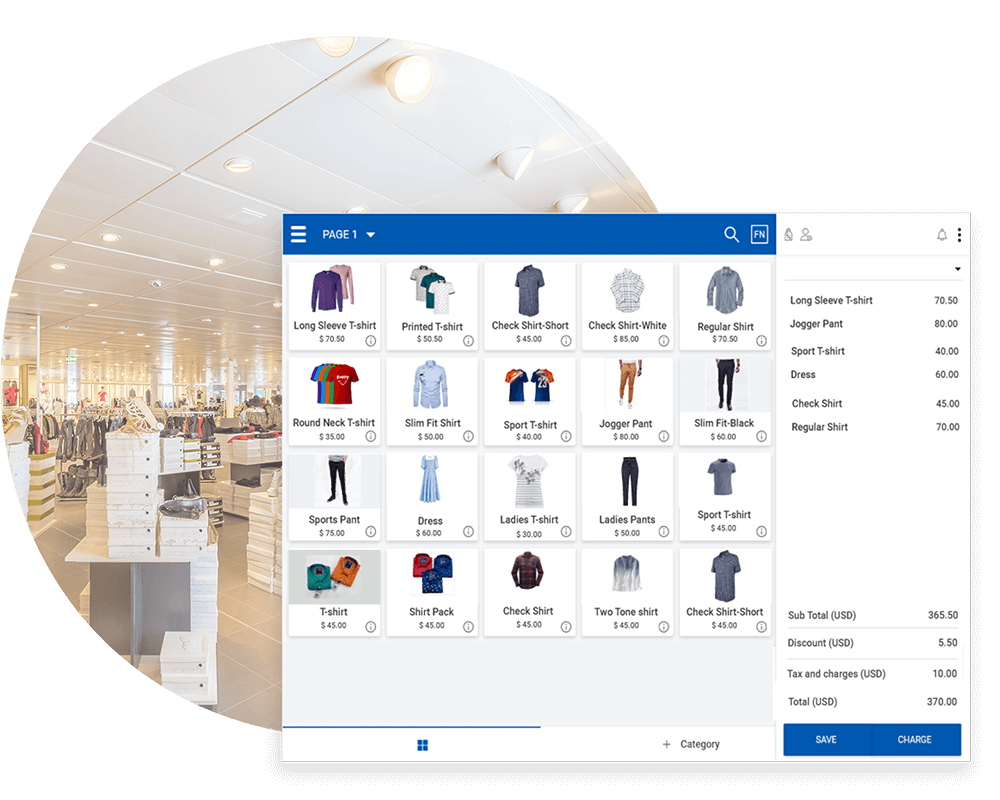 Clothing Billing Software