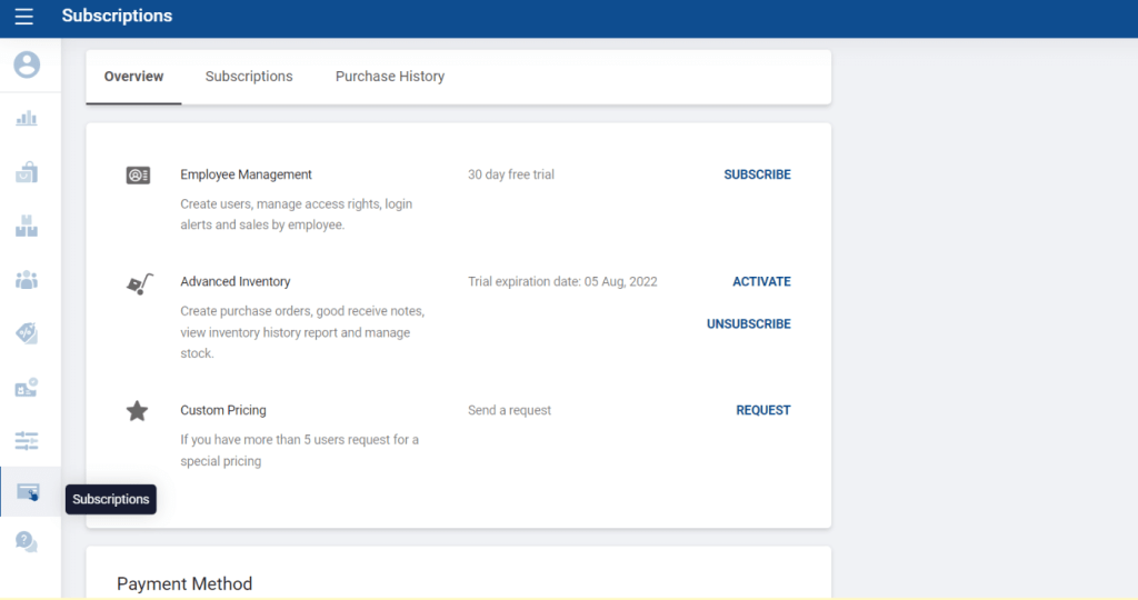 Subscriptions Based Billing Software