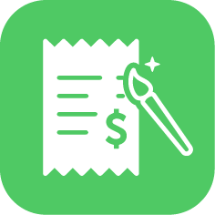 Setup different receipts design