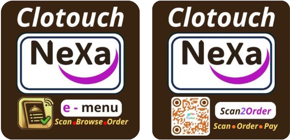 E menu scan2order logo