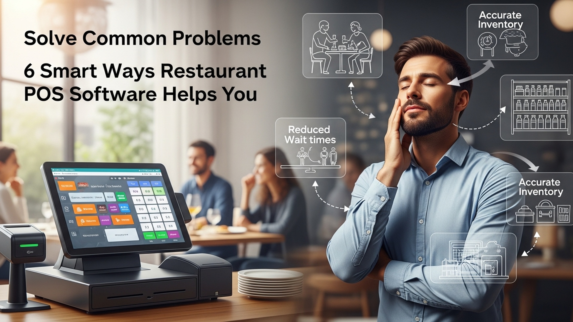 Solve common problems 6 smart ways restaurant POS software helps you