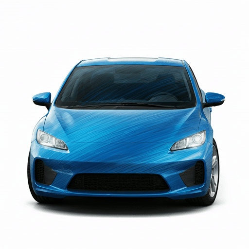 Blue car illustration used in the Clonet QFlow business impact section